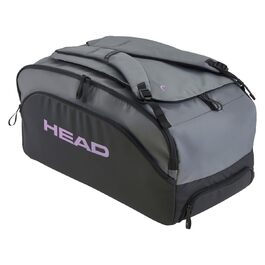 Сумка для падел-тенісу HEAD PRO X Duffle L, чорна - велика спортивна сумка для ракет та аксесуарів