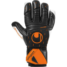 Воротарські рукавички Uhlsport Speed Contact Supersoft HN, унісекс, розмір 10, чорні/білі/помаранчеві
