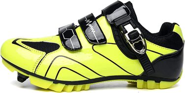 Велосипедні черевики Mountain для чоловіків та жінок, MTB, SPD, Mountainbike, з пряжкою, 39 EU, зелені