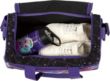 Спортивна сумка для дітей Scooli - 23 x 35 x 16 см - чорна, з регульованим плечовим ременем та аксесуарами для школи