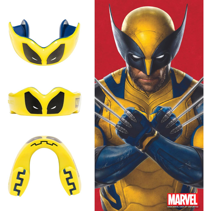 Захисна капа Marvel Wolverine для дорослих, для єдиноборств, боксу, MMA, регбі, кікбоксингу, хокею, преміум-якість