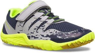 Кросівки Merrell Trail Glove 5 A/C для занять спортом (38 EU, сірий, темно-синій, лимонний)