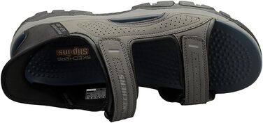 Скечерс Tresmen Reece - чоловічі спортивні сандалі (40 EU, сірі)