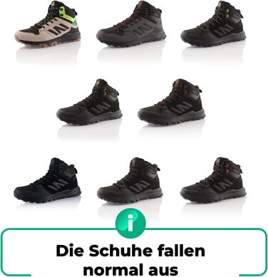 Черевики для ходьби жіночі та чоловічі, зимові, утеплені, Softshell, 43 EU, Бежевий, Чорний, Зелений