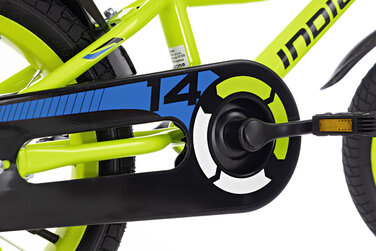 Дитячий велосипед Indiana Rock Kid, 14 дюймів, жовтий