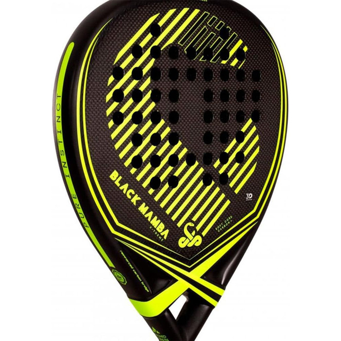 Ракетка для падел Vibor-a Black Mamba Xtreme 3k 2.0 - Професійна, One Size