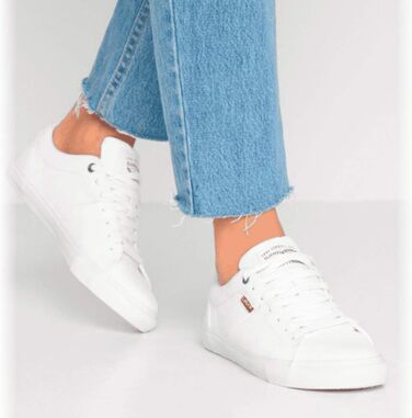 Кросівки жіночі Levi's Woods W білі (36 EU) - оригінал