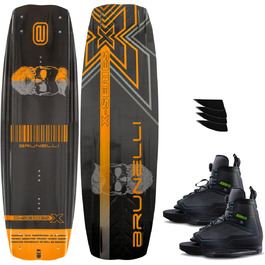Комплект для вейкбордингу BRUNELLI Carbon 138 см з кріпленнями Jobe Maze