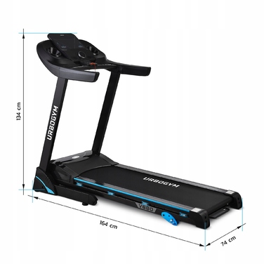 Електрична бігова доріжка Urbogym V680, до 140 кг