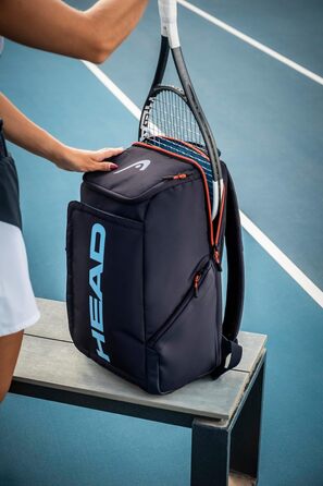 Рюкзак HEAD Pro 28L для міста та подорожей – міцний, зручний, чорний