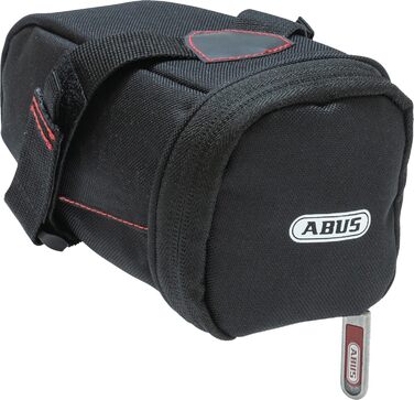 Допоміжний ланцюг-замок для велосипеда ABUS Adaptor Chain 2.0 6KS, 6 мм, 130 см, чорний (з сумкою для замка)