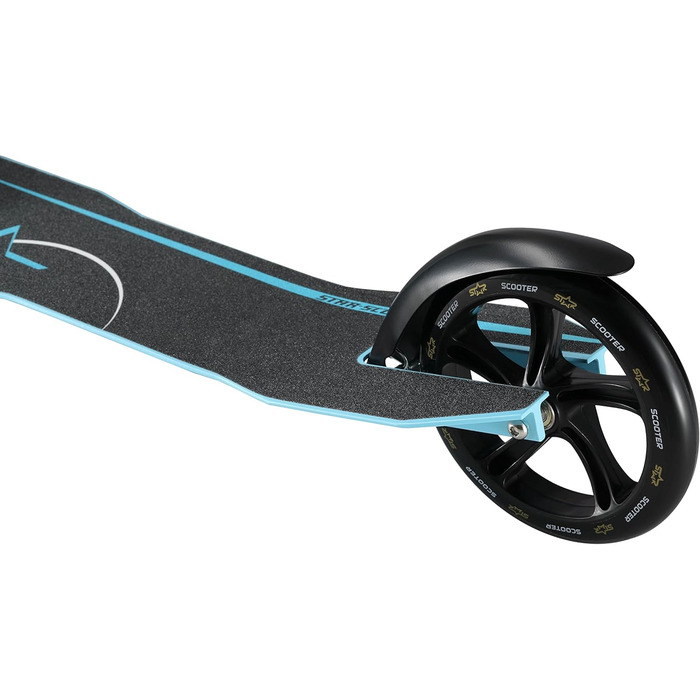 Самокат дитячий та дорослий STAR SCOOTER алюмінієвий, колеса 230мм, блакитний