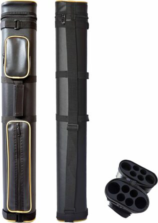 Чохол для кия Han's Delta 2x4 овальної форми (жовтий, різні кольори)