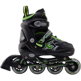 Дитячі ролики-інлайнери Tante Tina Pro - регульовані, з підсвічуванням, 4 розміри (38-41), 4 кольори