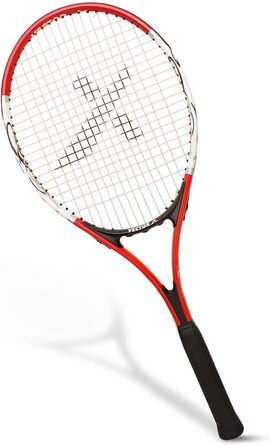 Ракетка для тенісу Vector X VXT-520 графітова, 27 дюймів, червоно-біла - легка, з амортизацією