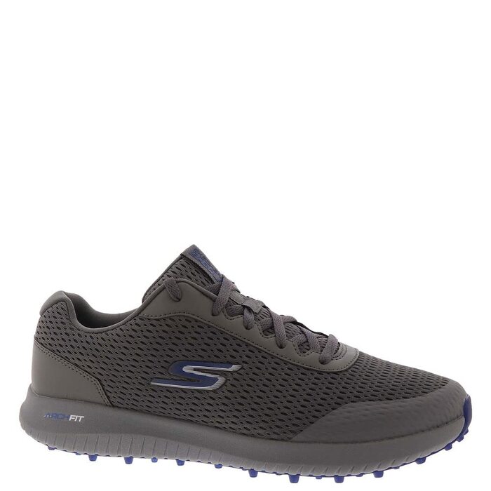 Чоловічі гольф-шоу Skechers Elite 5 Range Relaxed Fit, водонепроникні, без шипів, 45 EU, антрацит/темно-синій