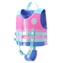 Дитяча жилетка для плавання Gogokids, рожево-блакитна, для хлопчиків 1-9 років