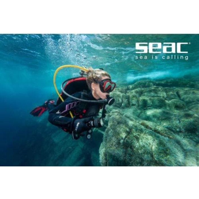 Набір для снорклінгу SEAC Cove з маскою та трубкою для плавання