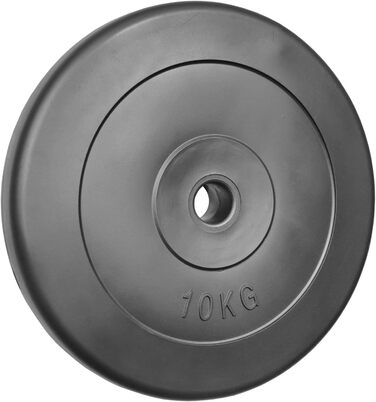 Диски для штанги POWER-XTREME 30/31 мм, пластик, пісок-бетон, 0,5–15 кг