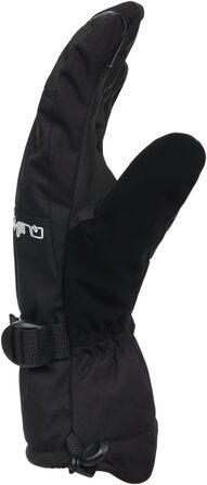 Чоловічі зимові рукавички Quiksilver Miion Glove для холодної погоди, чорні (розмір M)