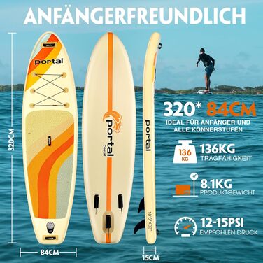 SUP дошка Portal Coastal 10'6