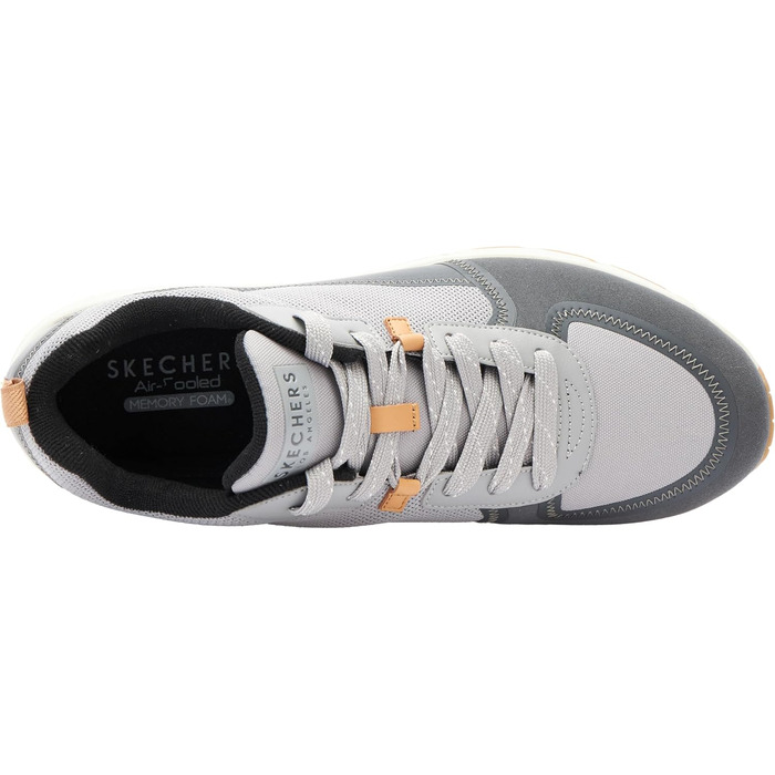 Чоловічі кросівки Skechers UNO-Layover (43 EU, сірий колір)