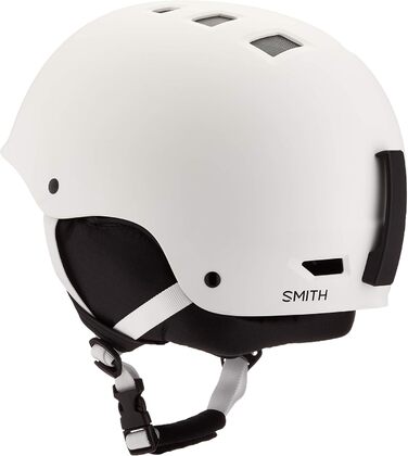 SMITH чоловічий лижний шолом Holt, білий матовий/чорний, XL (63-67 см)