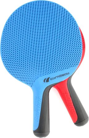 Набір ракеток для настільного тенісу Cornilleau Softbat Eco Design, 2 шт, червона/синя, універсальний розмір