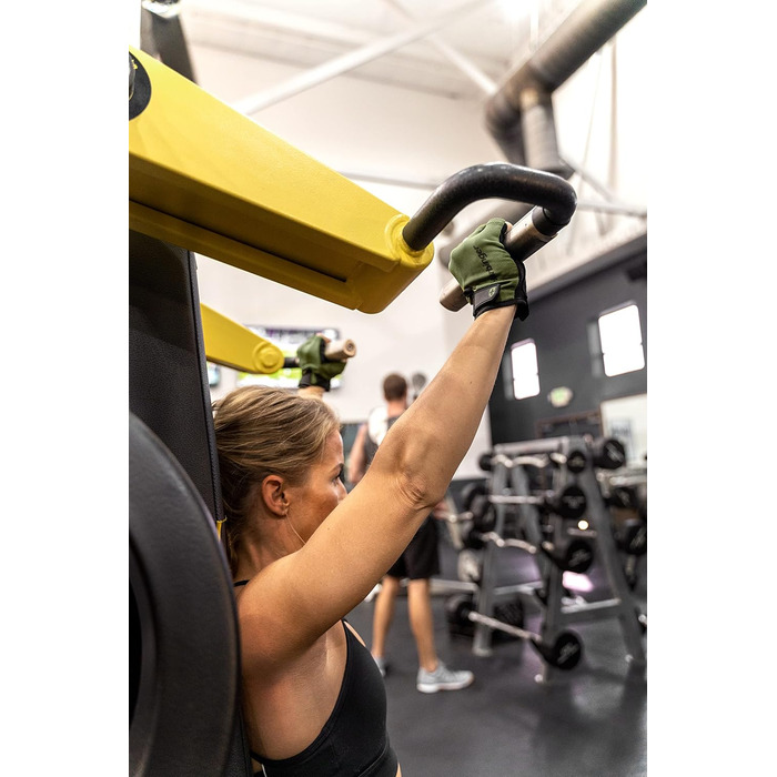 Рукавиці Harbinger Power Gloves 2.0 для важкої атлетики, тренувань, фітнесу та занять у спортзалі, зелені, розмір XL