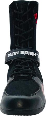 Боксерські чоботи Starpro Superior - для боксу, ММА, муай-тай, кікбоксингу, спарингу. Чорно-білі, розмір 48 EU, гумова підошва