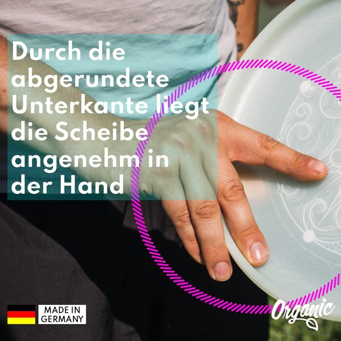 Фрісбі Ultimate Eurodisc 175г Nightglow (світний) Блакитний 27.5 см - професійний диск для змагань