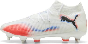 Кросівки футбольні PUMA Future 8 Pro Mxsg (41 EU) – Білий, Чорний, Червоний