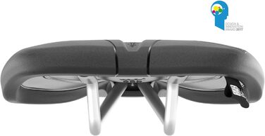 Велосипедне сідло SQlab 611 Ergowave CrMo для MTB, чорне, 13 см