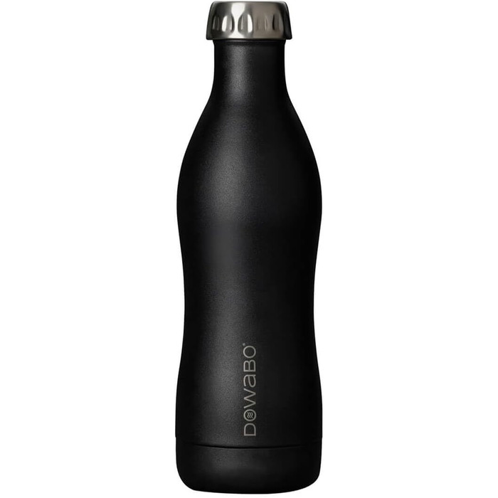 Термобутилка Dowabo Cocktail Collection Black Sun 500 мл — ізоляційна, зберігає 12 годин гарячим і 24 години холодним, герметична до вуглекислого газу
