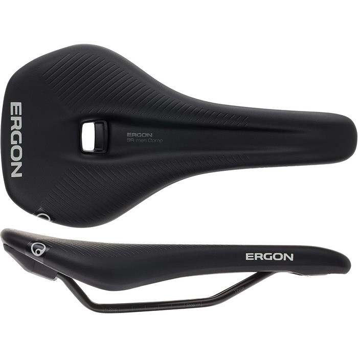 Чоловіче велосипедне сідло Ergon Sr Comp S/M, чорне