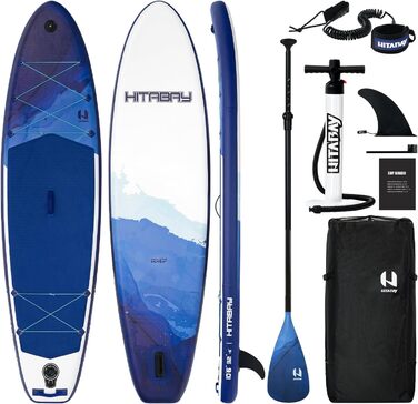 Надувна SUP-дошка 320x81x15 см з повним комплектом аксесуарів, тримачем для камери, для дорослих, до 150 кг