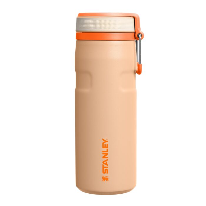 Термос-пляшка STANLEY 1913 IceFlow Bottle Twist Flip 0.47л, помаранчева (Orange Sherbet)