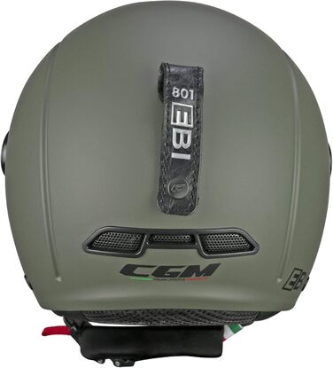 Гірськолижний шолом CGM EBI для дорослих, унісекс, зелений матовий, розмір L (59 см)