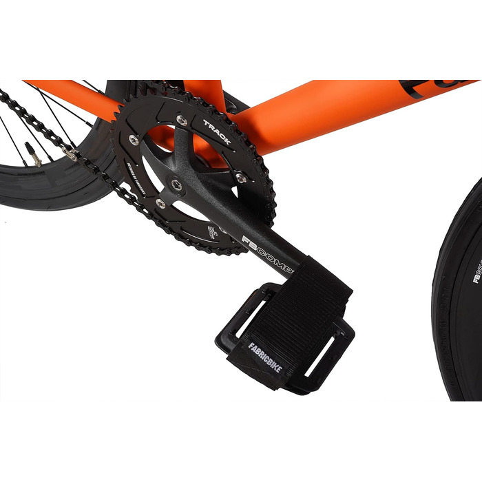 Велосипед FabricBike Light фіксований, алюмінієва рама 28'', 9.45 кг, армійський помаранчевий, розмір M-54 см