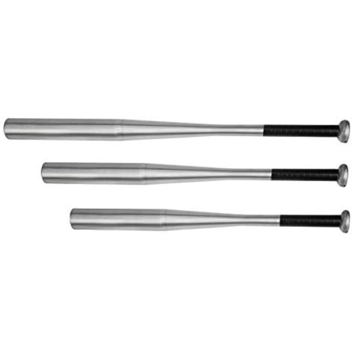 Біта бейсбольна алюмінієва 72 см, сплав, для тренувань та гри