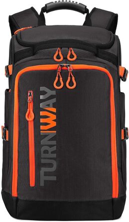 Сумка для сноуборду/лиж TurnWay | Для зберігання та транспортування спорядження, куртки, шолома, маски, рукавиць та аксесуарів. Колір: сіро-помаранчевий
