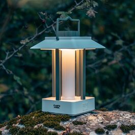 Настільна лампа для кемпінгу Campo Libre®: перезарядна, вологостійка, LED, з USB-Powerbank, до 160 годин роботи