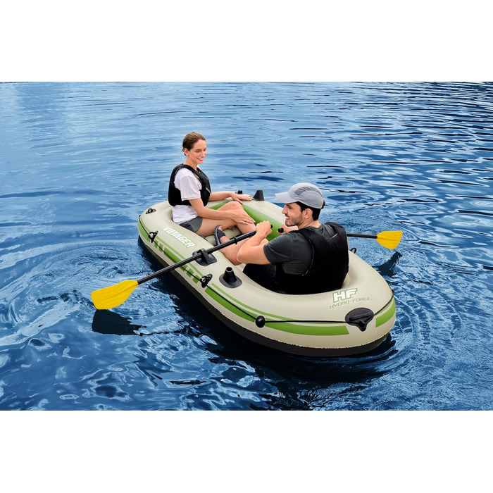 Надувний човен Bestway Hydro-Force Voyager X2 232×118×37 см комплект