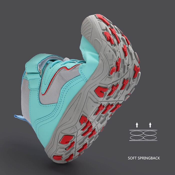 Дитячі трекінгові черевики Wanderschuhe: водонепроникні, зручні, для активного відпочинку (30 EU, небесно-блакитний)