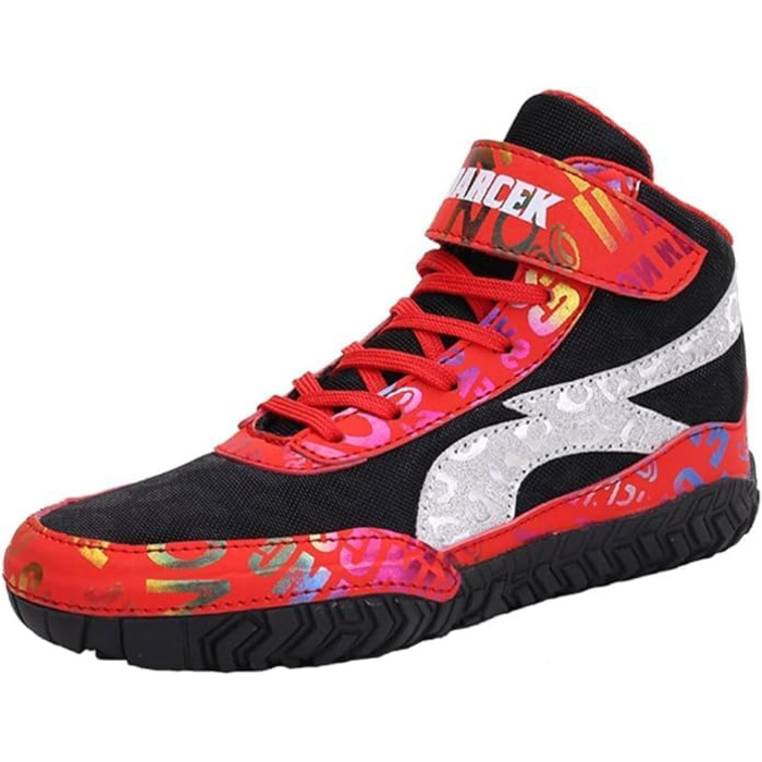 Легкі та дихаючі боксерські/веслувальні кросівки для дітей (34 EU, червоні)