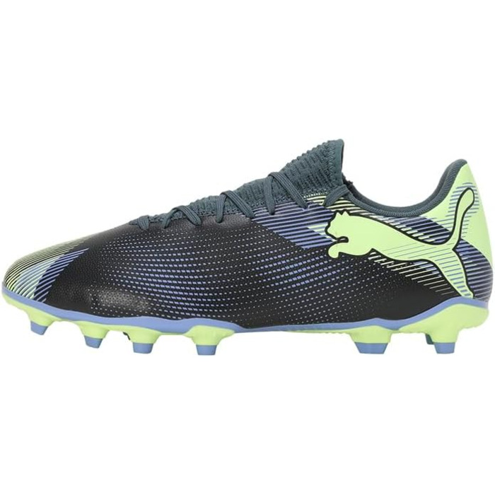 Кросівки футбольні PUMA Future 7 Play FG/AG (39 EU, сірий, фіолетовий, білий)