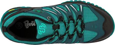 Черевики для хайкінгу Brütting для жінок, 39 EU, Petrol/Чорний