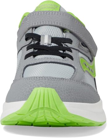 Дитячі кросівки Saucony Cohesion KDZ A/C (Маленькі та Великі розміри) 27 EU, Чорний, Сірий, Зелений