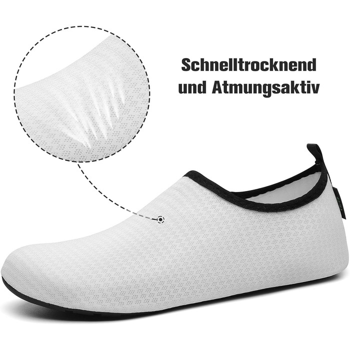 Чоботи для плавання SAGUARO: чоловічі та жіночі, для басейну, пляжу, серфінгу, дайвінгу, неопренові, швидко сохнуть, розмір EU 36-47, зелені, жовті, білі