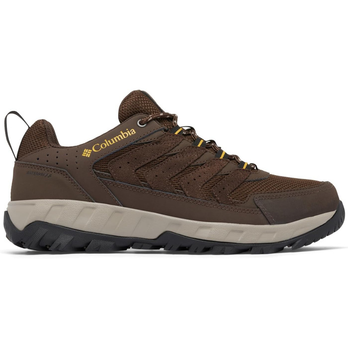 Чоловічі трекінгові черевики Columbia Strata Trail™ Low WP, 42.5 EU, Cordovan Goldgelb